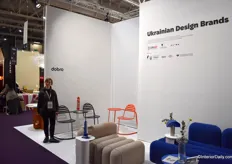 Hrystia Koliasa from Dobro showed her outdoor collection Bubbles. Together with 7 other brands, she represented the Ukranian Design Brands.